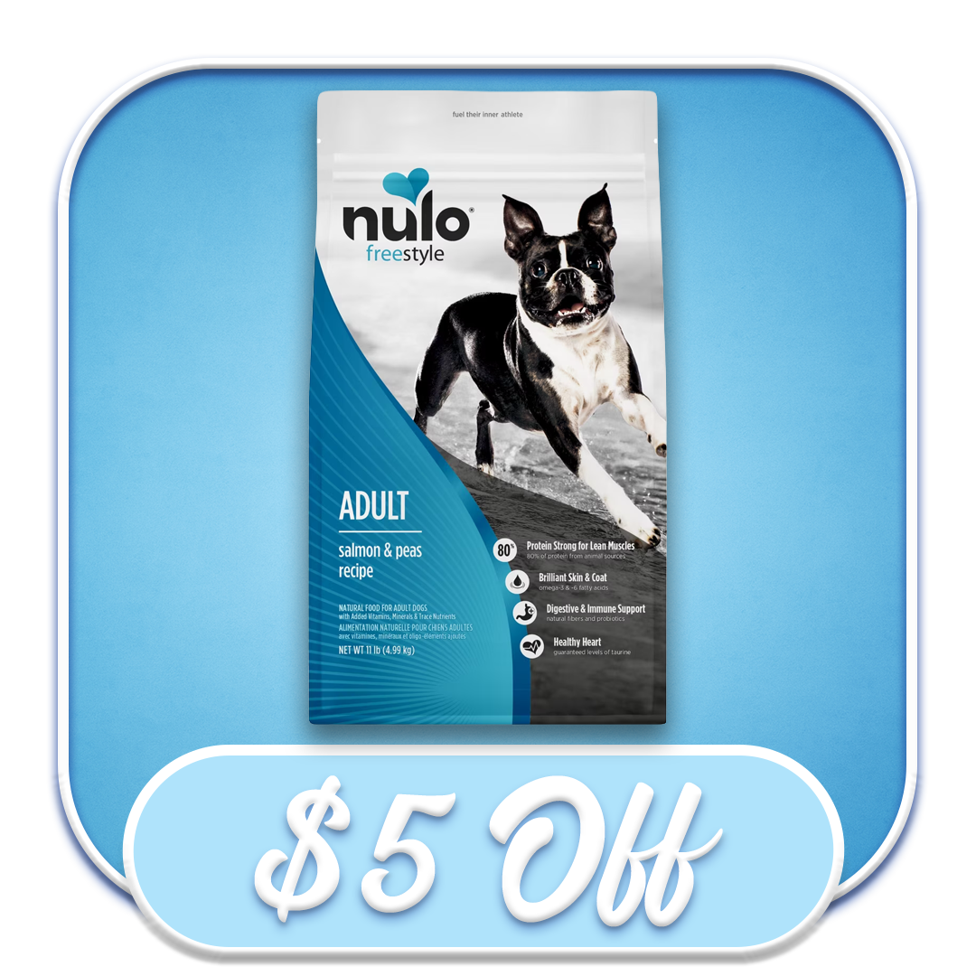 #37819 - Nulo FreeStyle Adult Salmon & Peas Recipe 11lb Dry Dog Diet 