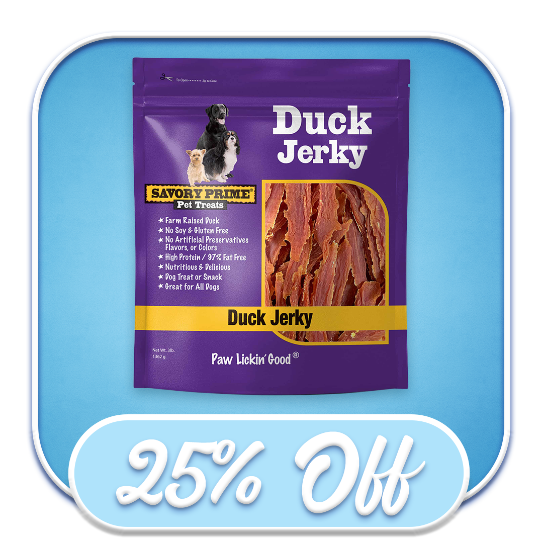 #51444 Savory Prime - Duck Jerky 48oz