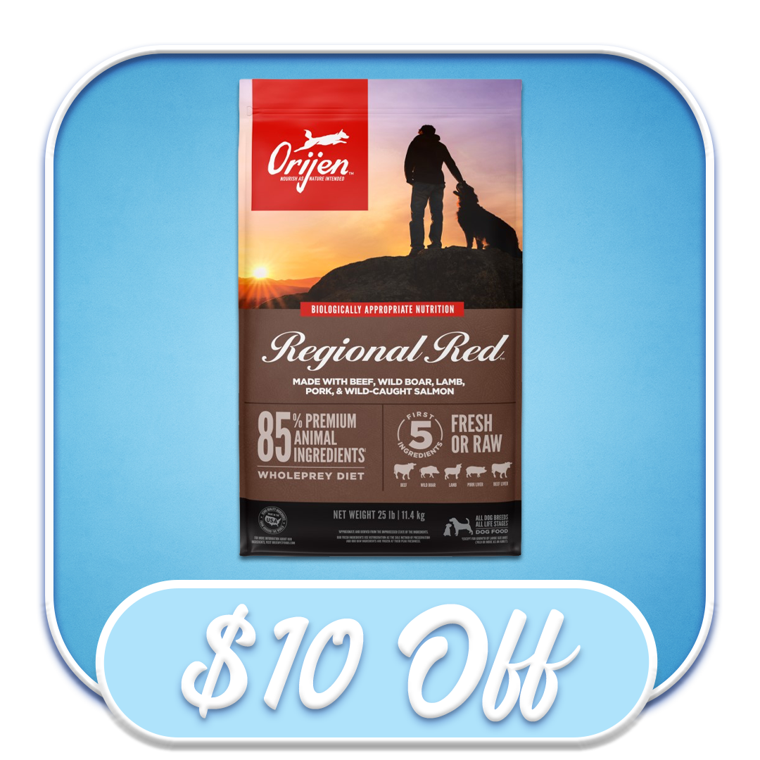 #34781 Orijen - Regional Red Recipe 23.5lb Dry Dog Diet