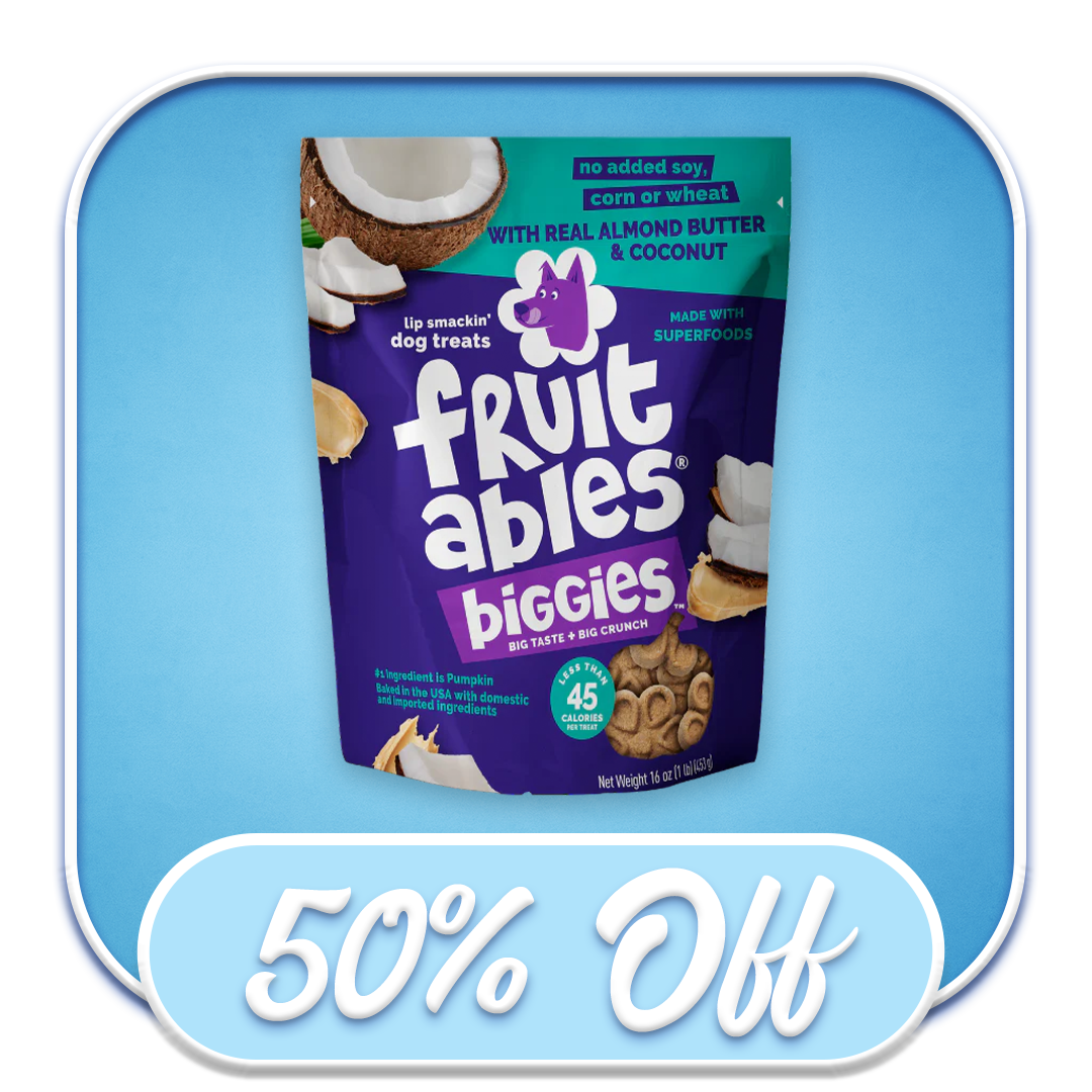 #51506 Fruitables - Biggies Almond Butter & Coconut Treats