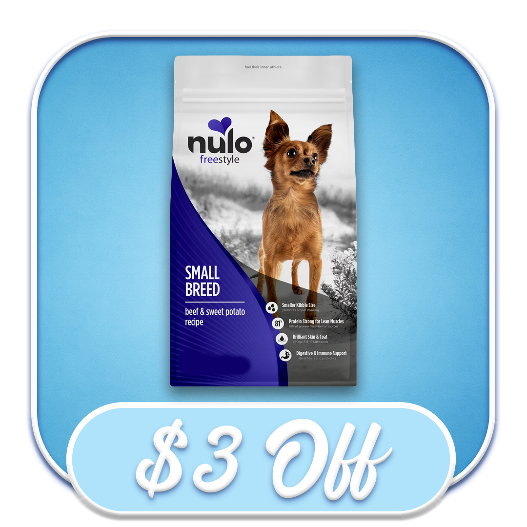 #51016 - Nulo FreeStyle Small Breed Beef & Sweet Potato Recipe 4.5lb Dry Dog Diet