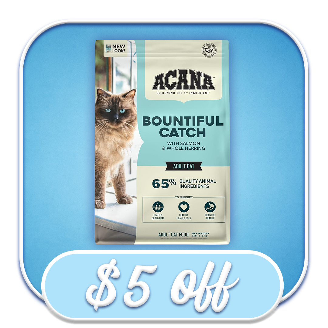 #42622 Acana - Bountiful Catch Dry Cat Diet 4lb 