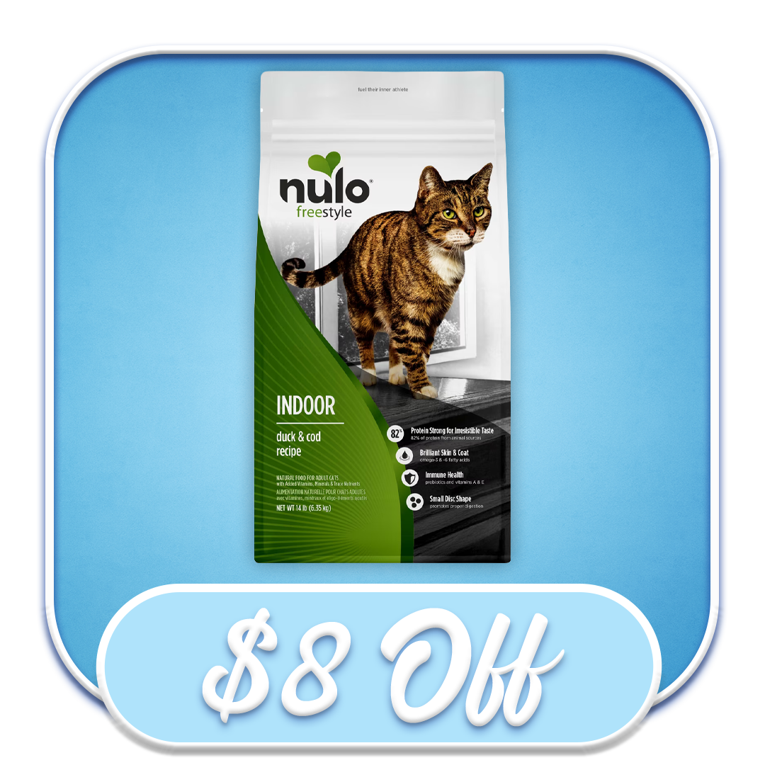 #37840 - Nulo FreeStyle Indoor Duck & Cod 12lb Dry Cat Diet