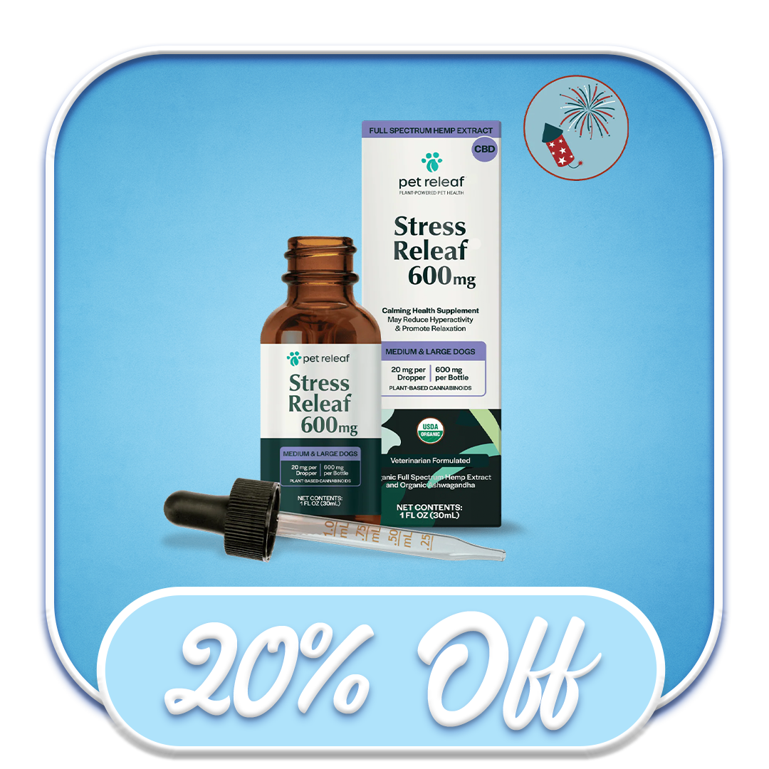 #49649 Pet Releaf - Stress Relief 600mg CBD Oil