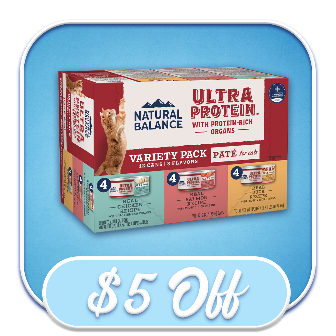 #51127 Natural Balance - Ultra Protein Variety Pack 12pk 2.8oz Cans