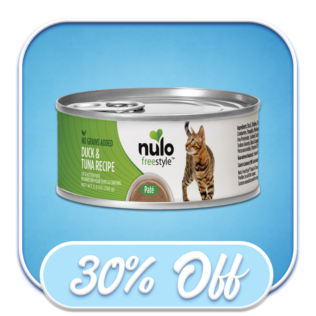 #37848 Nulo - Freestyle Grain-Free Duck & Tuna Recipe 5.5oz Wet Cat Diet