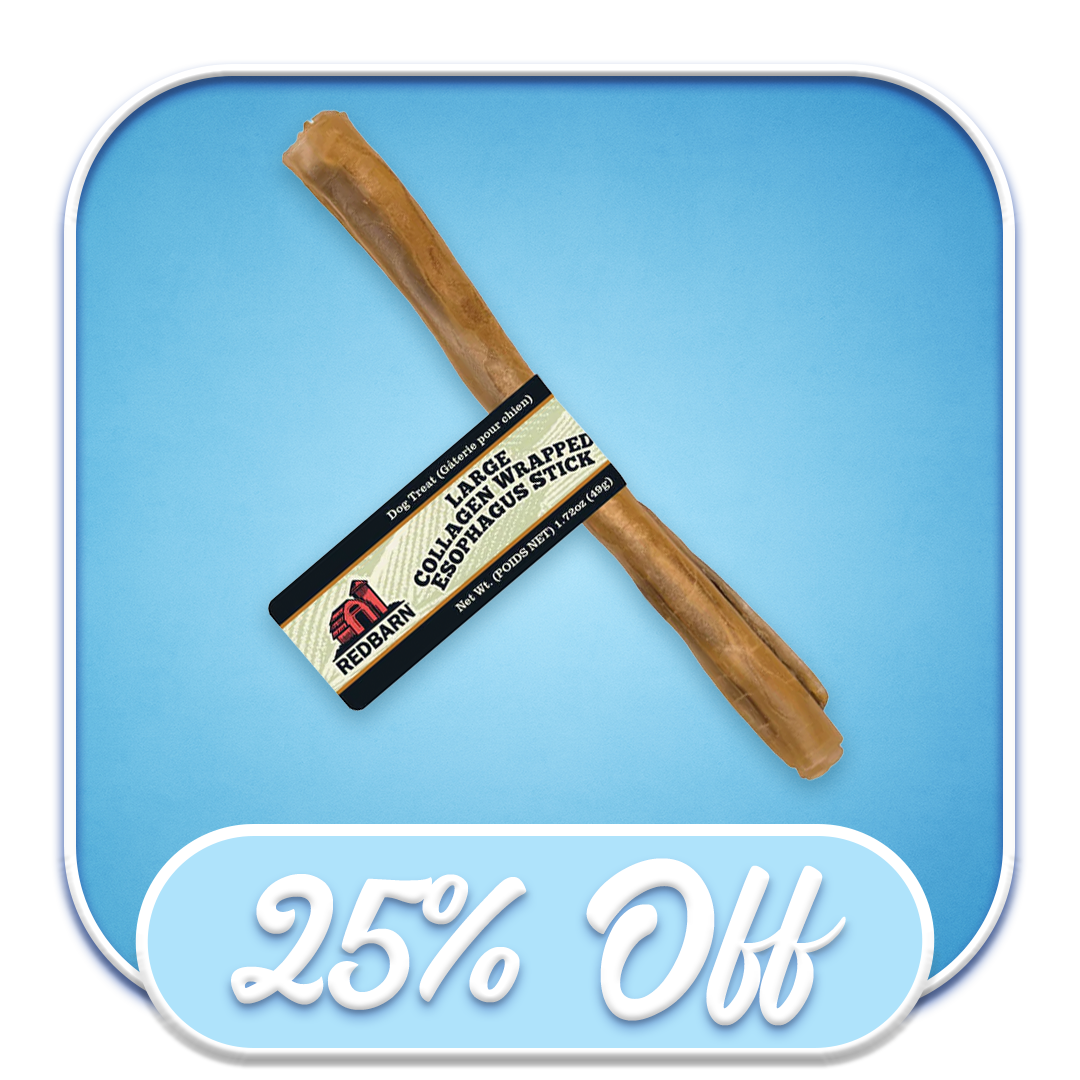 #50498 Redbarn - Large Collagen Esophagus Stick