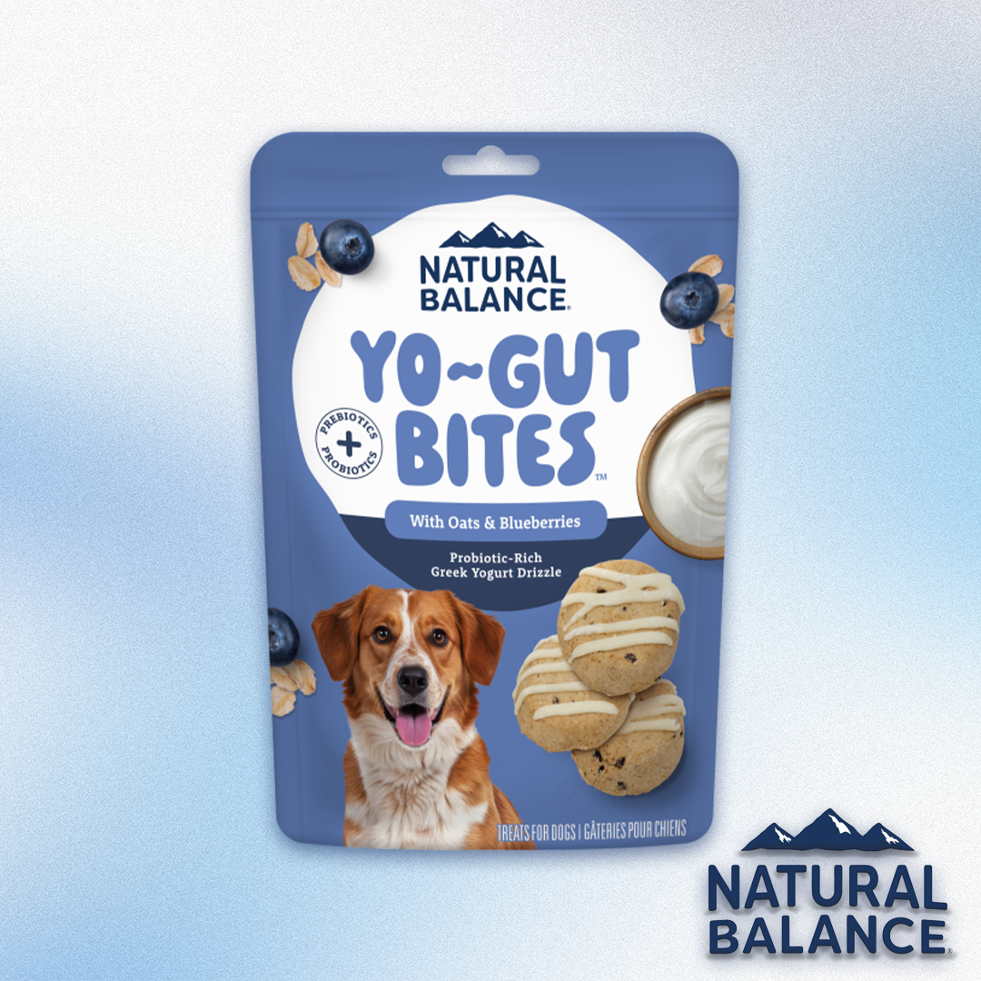 Natural Balance - Yo-Gut Bites Oats & Blueberries (4.5oz & 10oz)