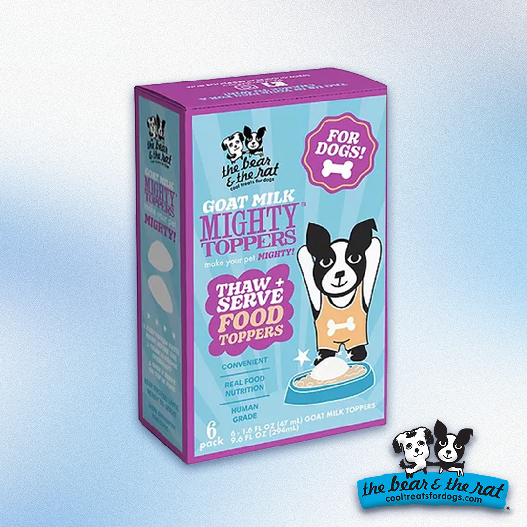 The Bear & the Rat - Goat Milk Mighty Toppers (6pk - 1.5oz)