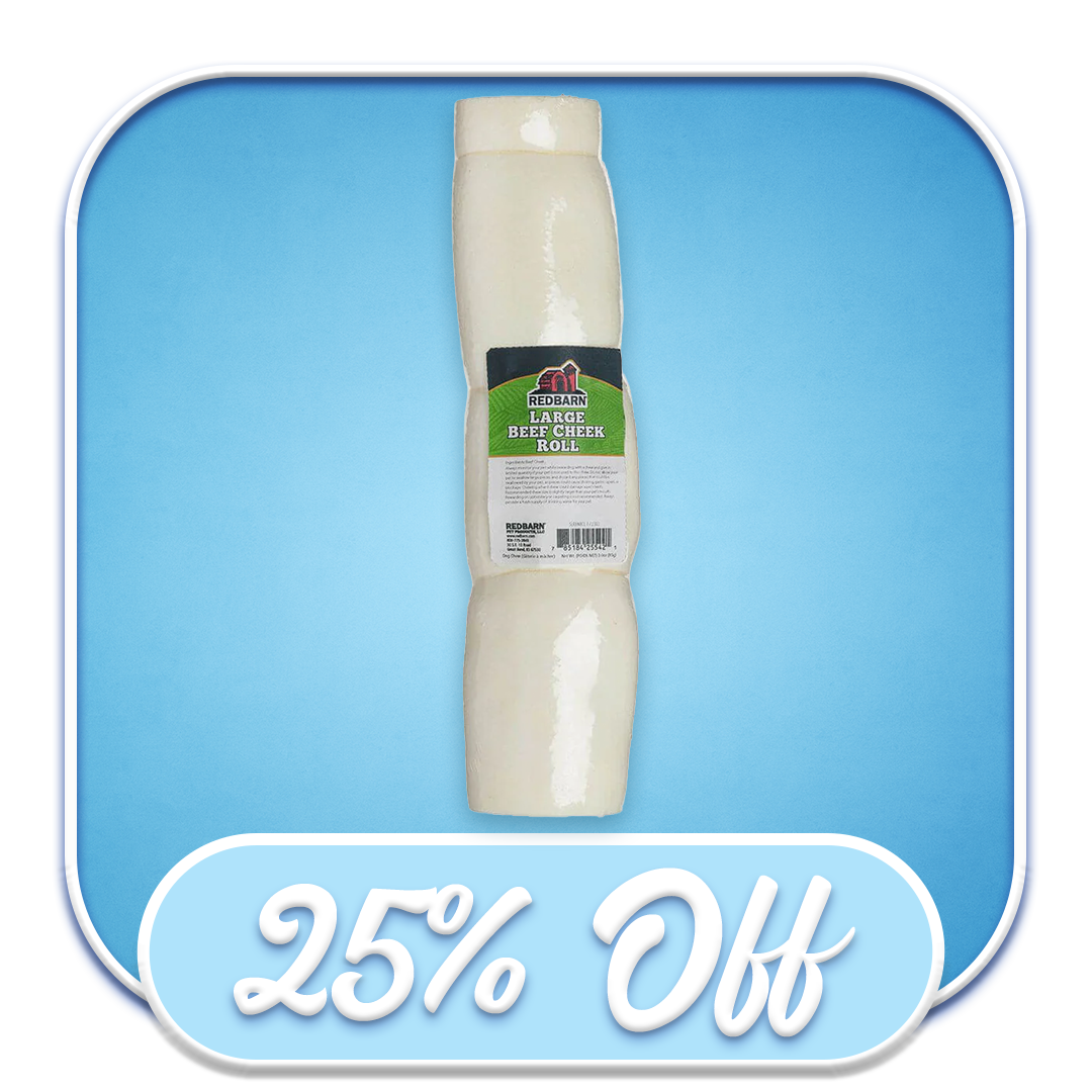 #46866 Redbarn - Beef Check Roll Large