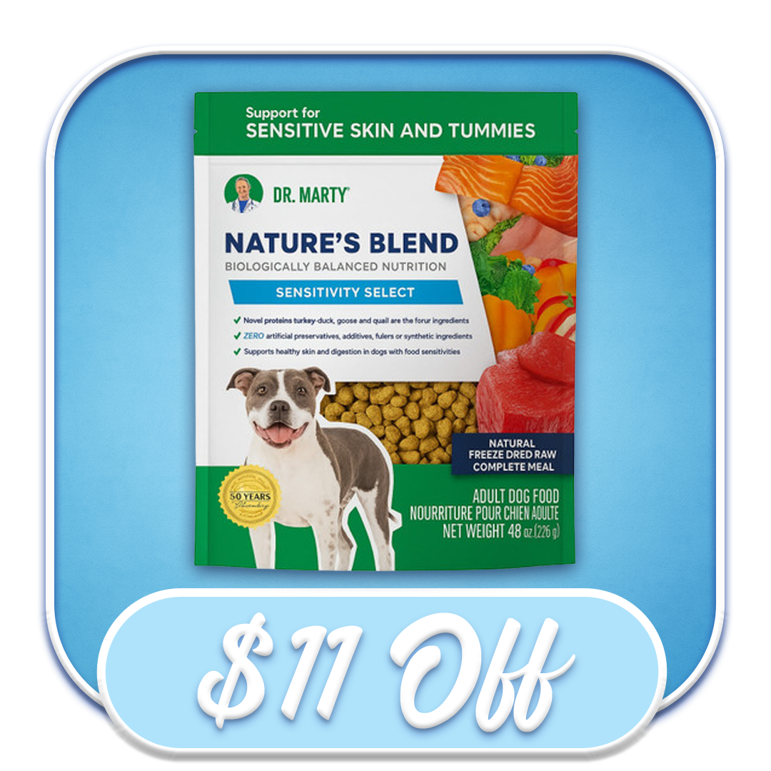 #51141 Dr.Marty - Sensitivity Select 48oz Freeze-Dried Dog Diet