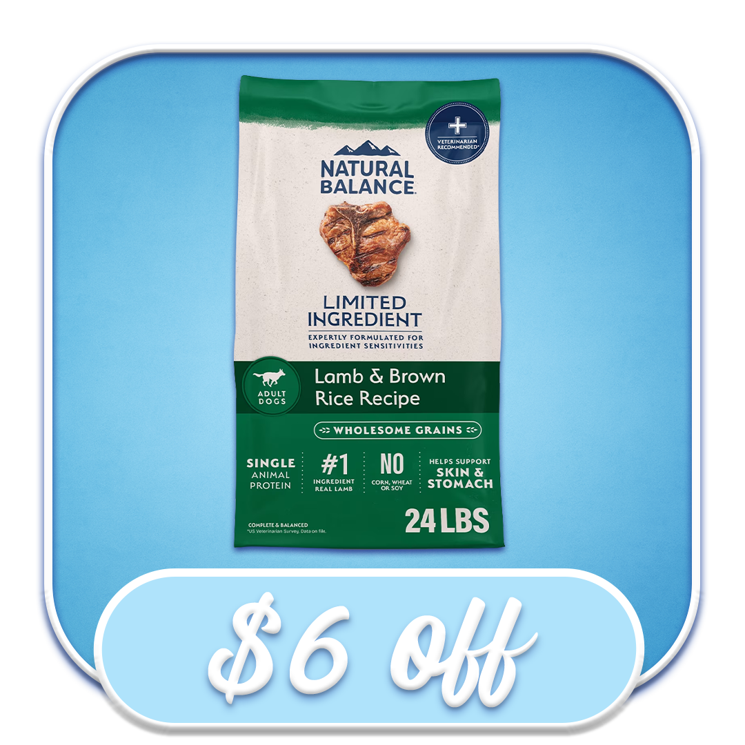#46172 Limited Ingredient Lamb & Brown Rice Recipe for Adult Dogs (24lb)