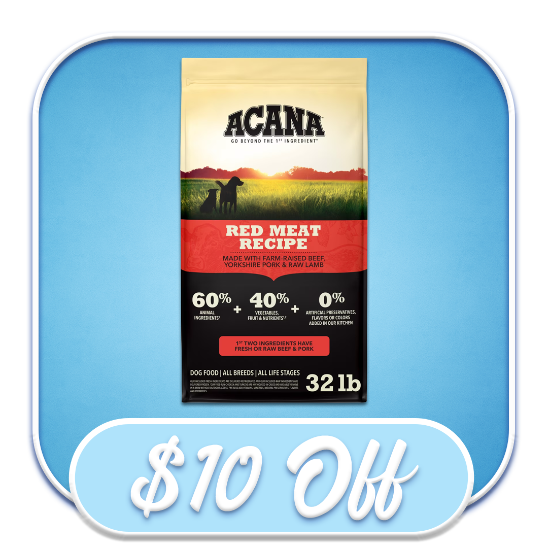 #51849 Acana - Red Meat Recipe 32lb Dry Dog Diet