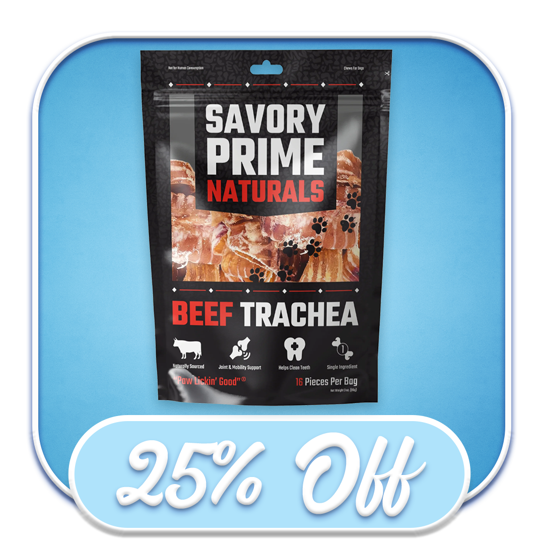 #50350 Savory Prime Naturals - Beef Trachea 16ct