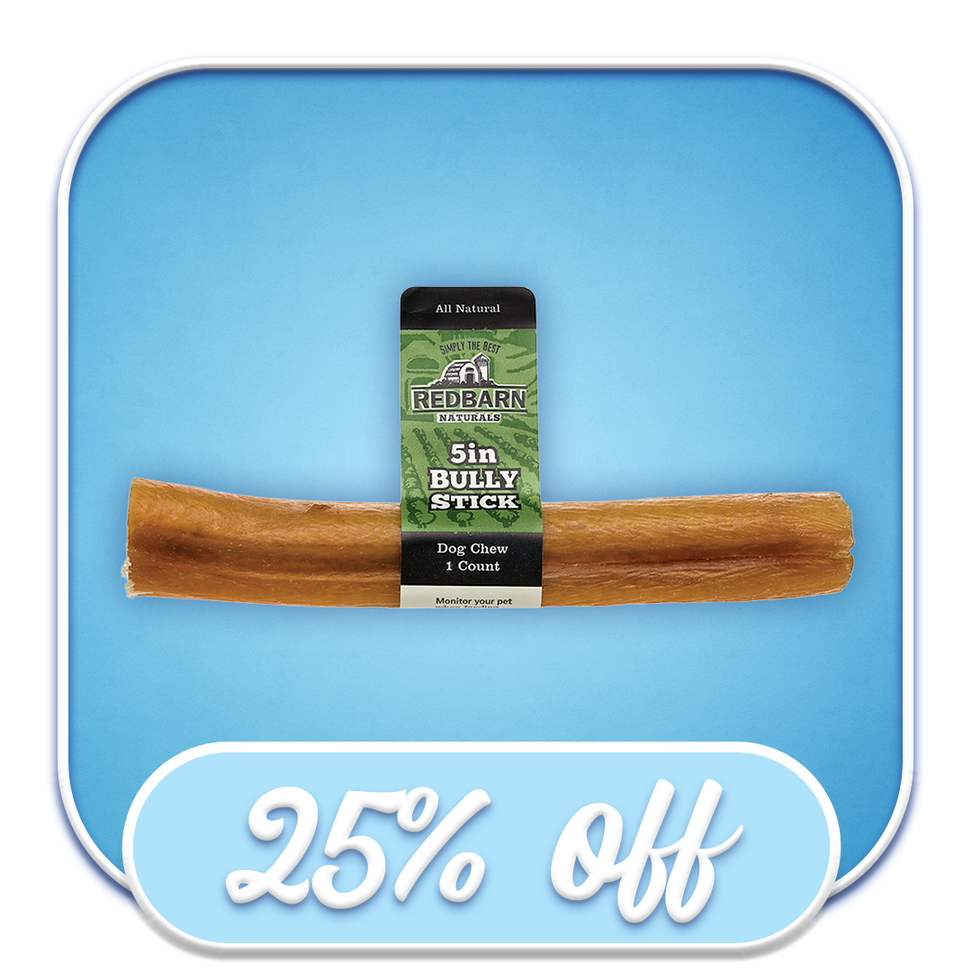 #47416 Redbarn - 5" Bully Stick