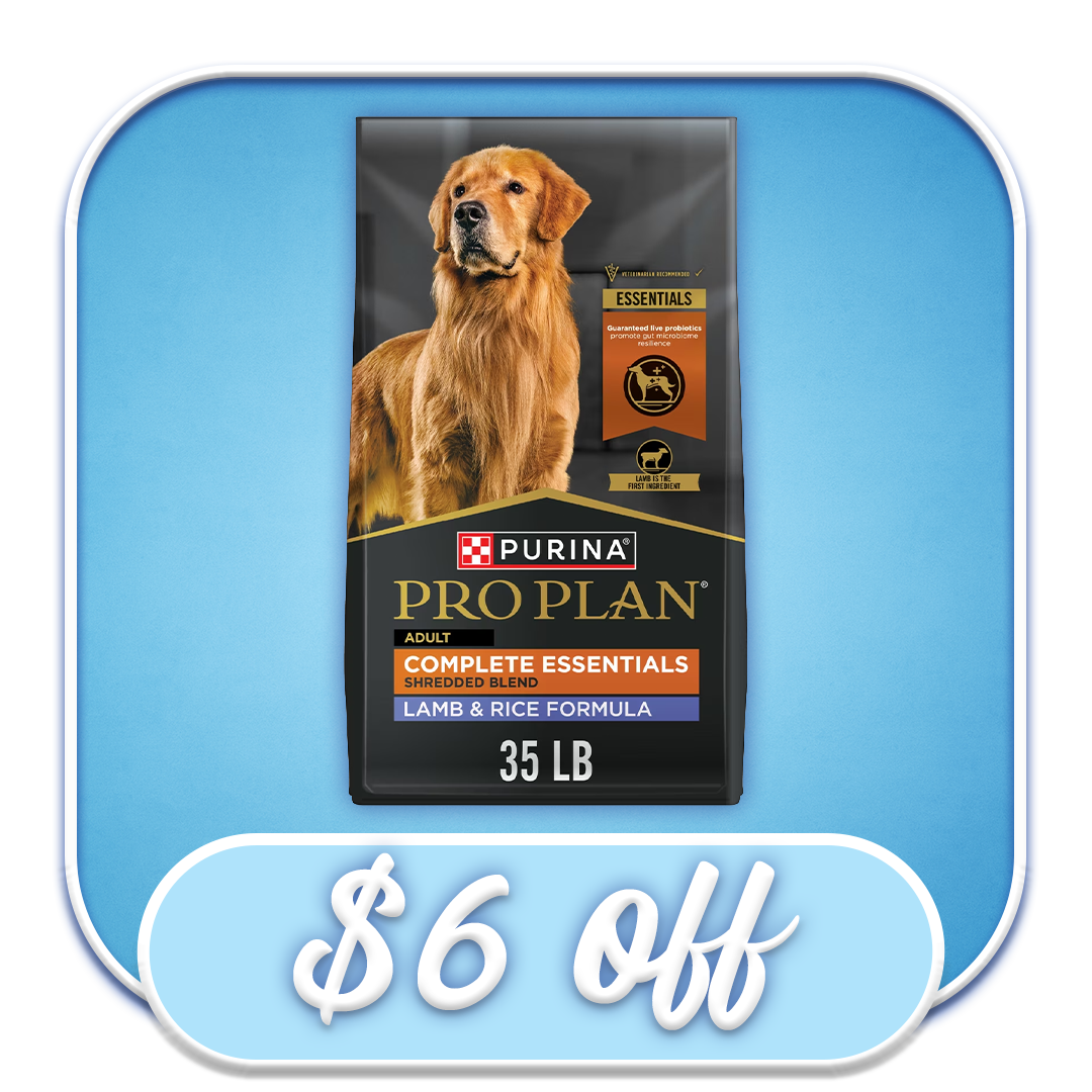 #42809 Purina Pro Plan - Shredded Lamb & Rice Dry Dog Diet 35lb