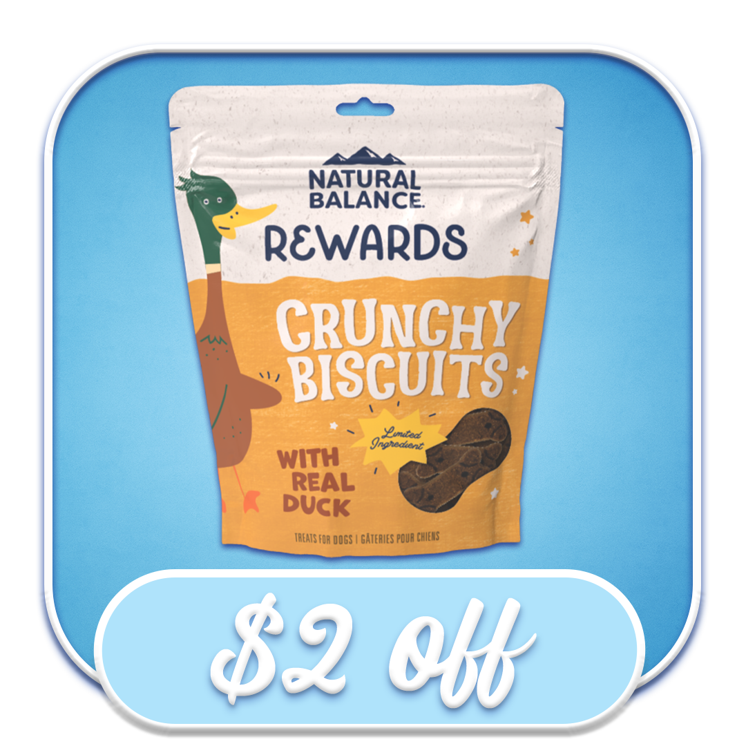 #23010 #23012 #37475 Rewards Crunchy Biscuits - Real Duck (8oz, 14oz, 28oz)