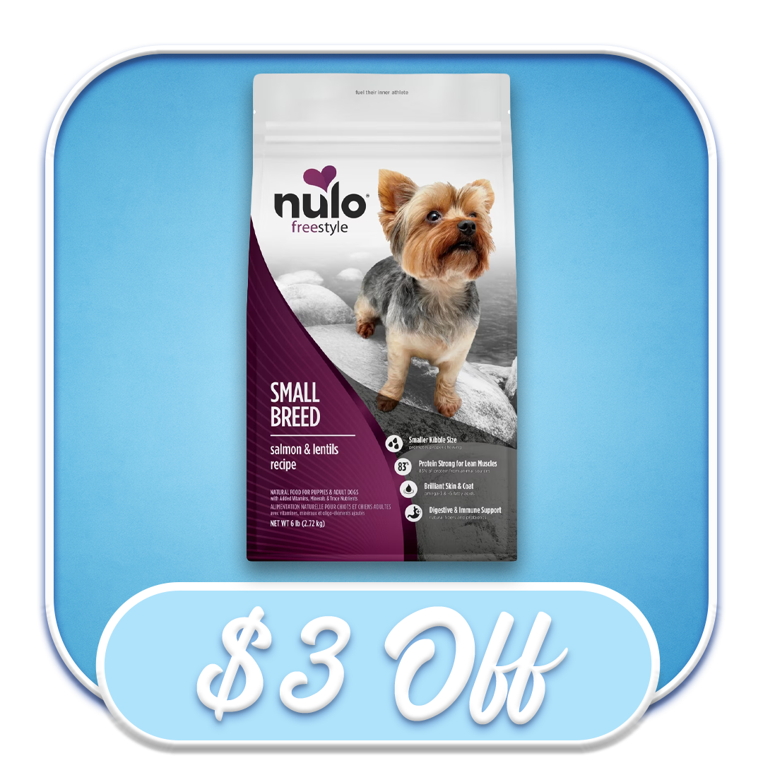 #37813 - Nulo FreeStyle Small Breed Salmon & Lentils Recipe 4.5lb Dry Dog Diet