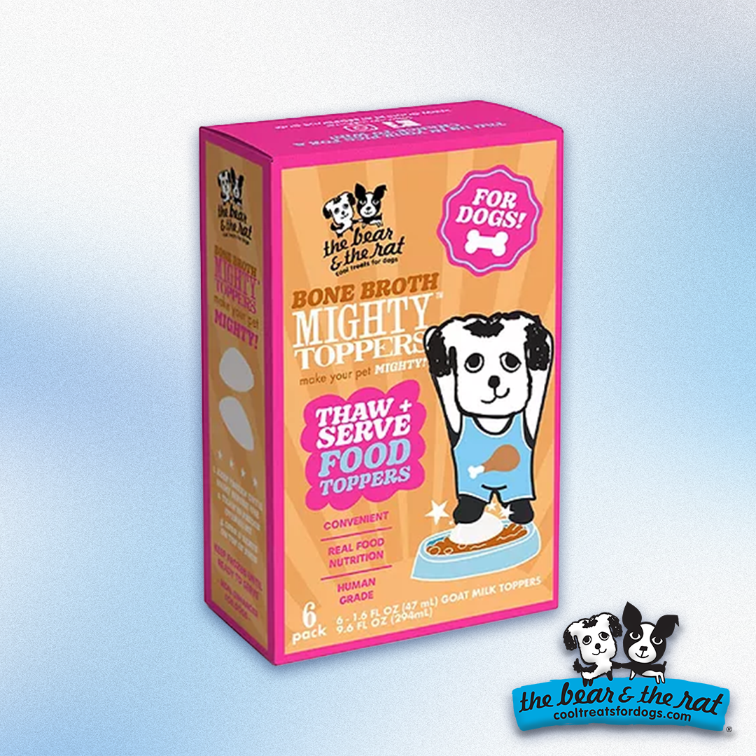 The Bear & the Rat - Bone Broth Mighty Toppers (6pk - 1.5oz)