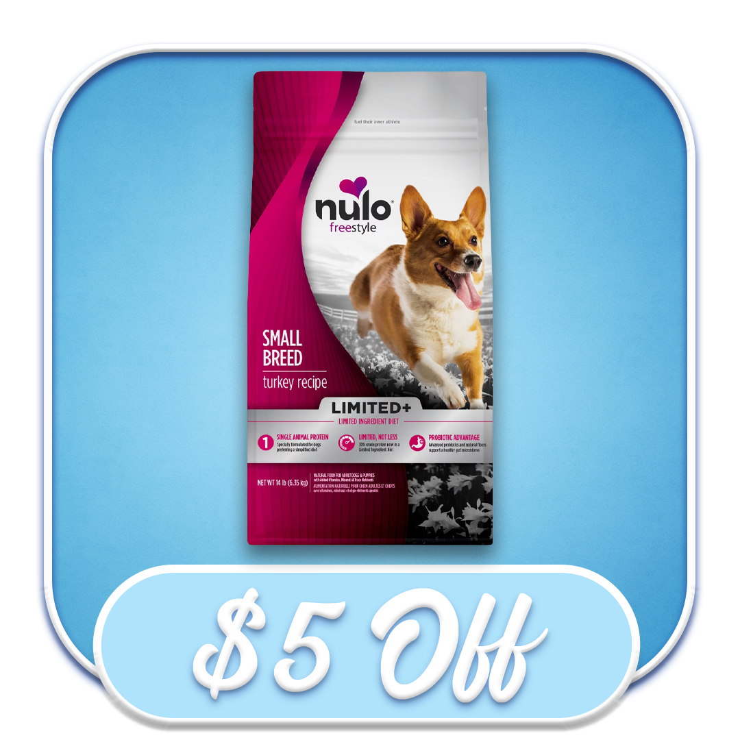 #38862 - Nulo FreeStyle Small Breed Turkey Recipe 10lb Dry Dog Diet