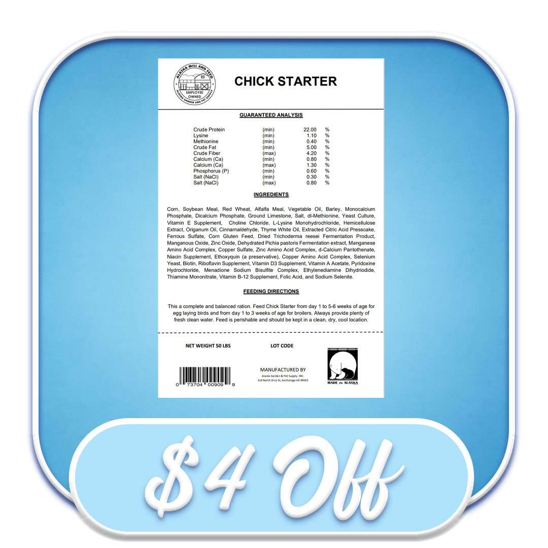 #24247 Alaska Mill & Feed - Chick Starter 50lb