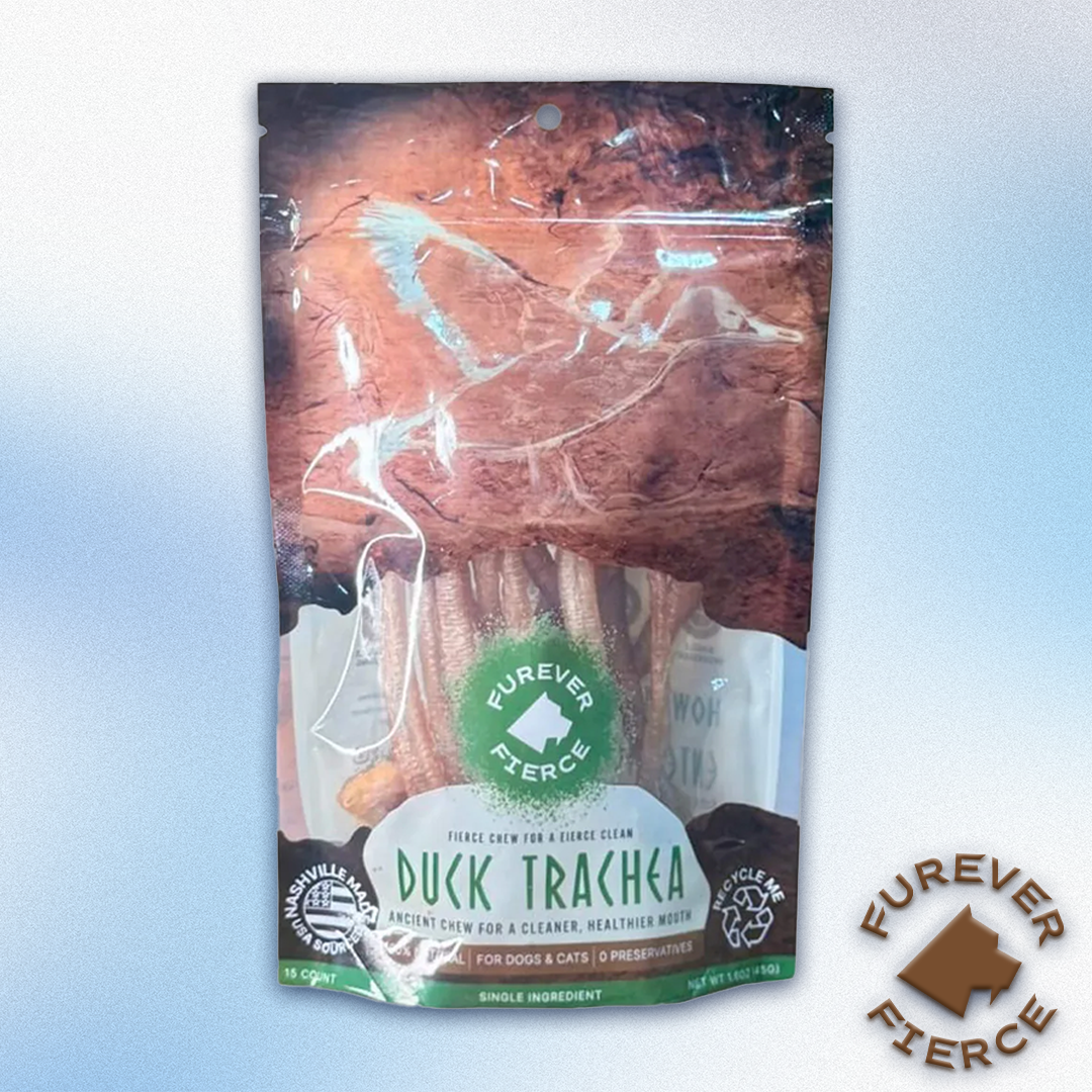 Furever Fierce - Duck Trachea Natural Chews 15ct