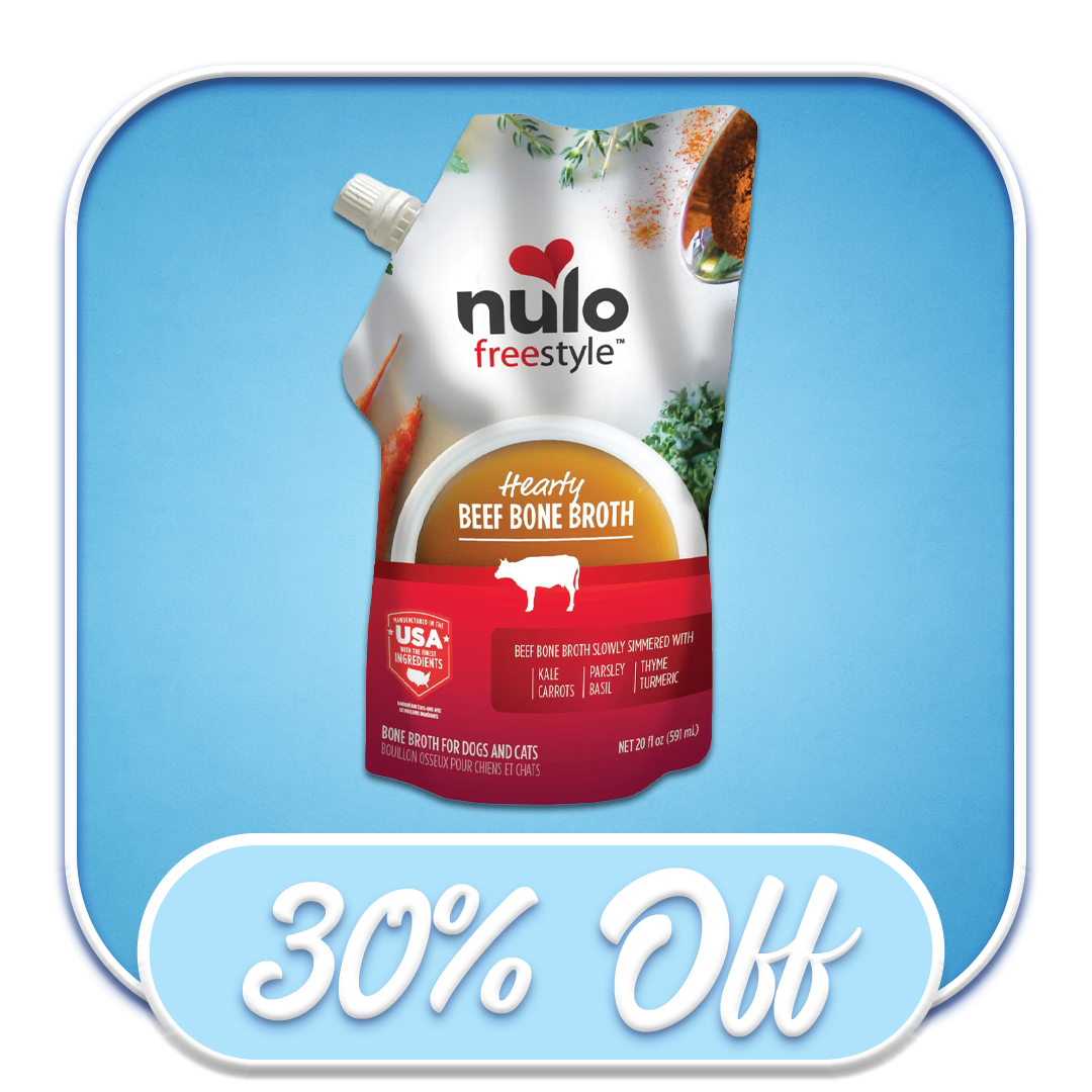 #44416 Nulo - Freestyle Hearty Beef Bone Broth 20oz 