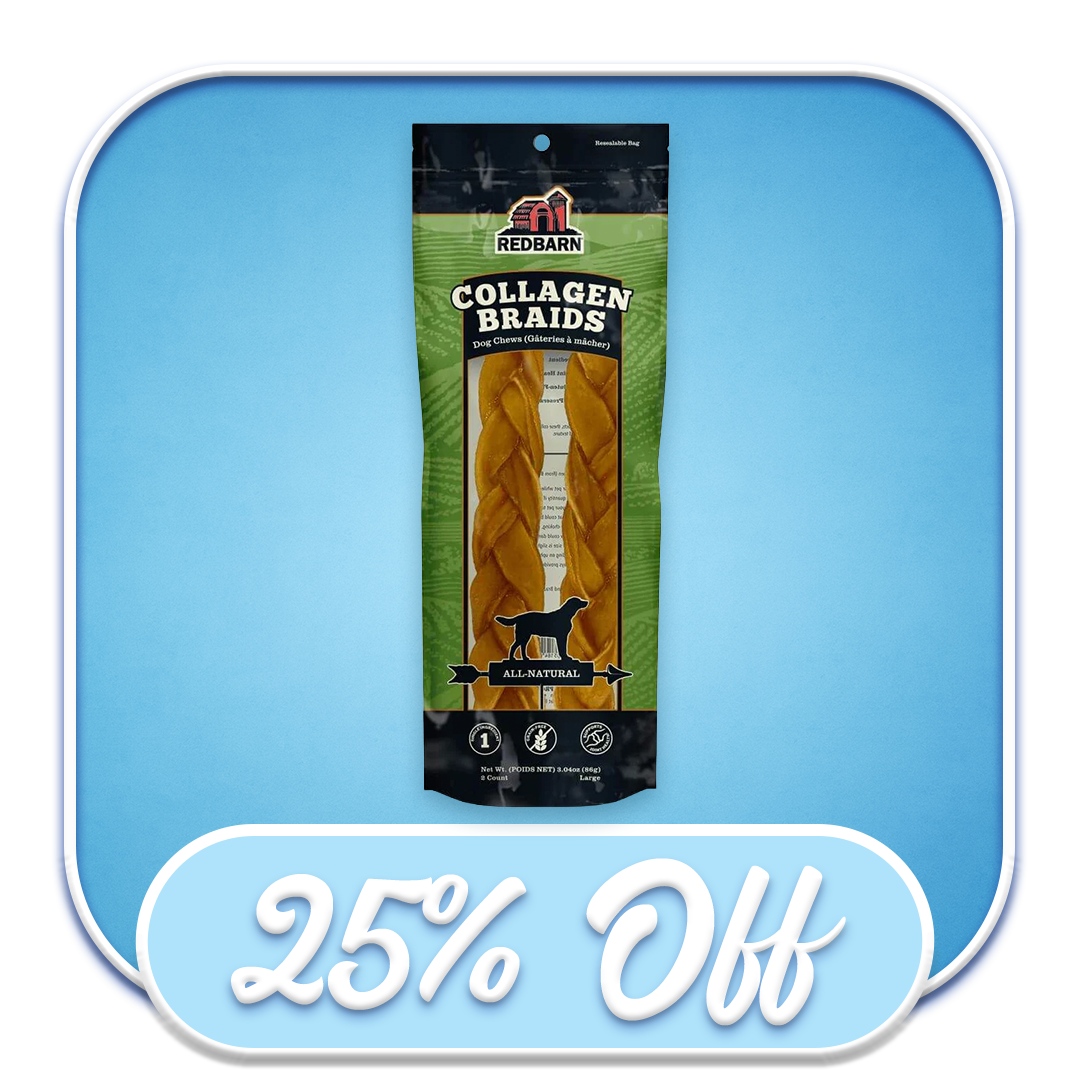 #48131 Redbarn - Collagen Braid 2pk