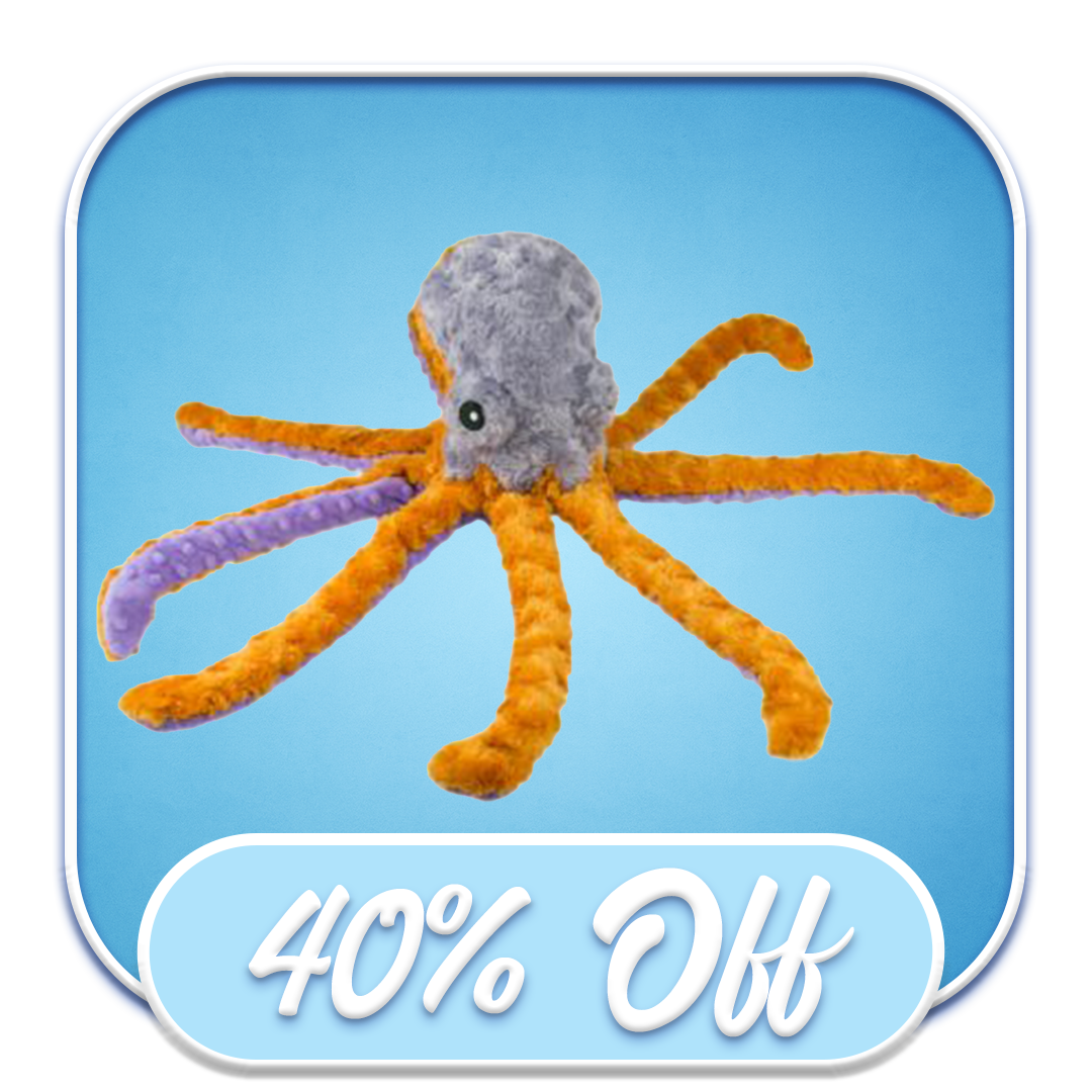 #50082 Tall Tails - Plush Octopus