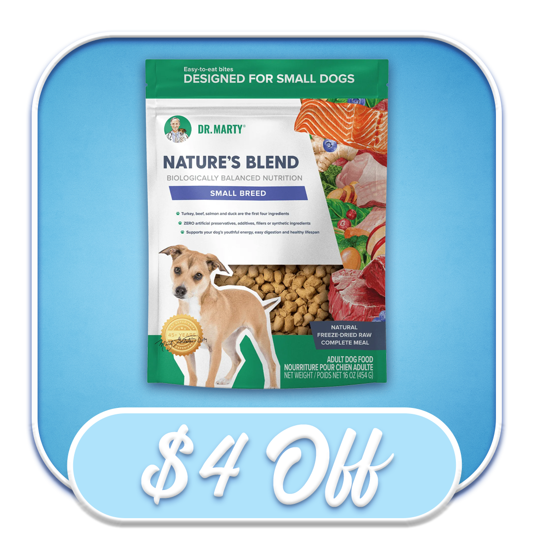 #45850 Dr.Marty - Freeze-Dried Small Breed 16oz Dog Diet