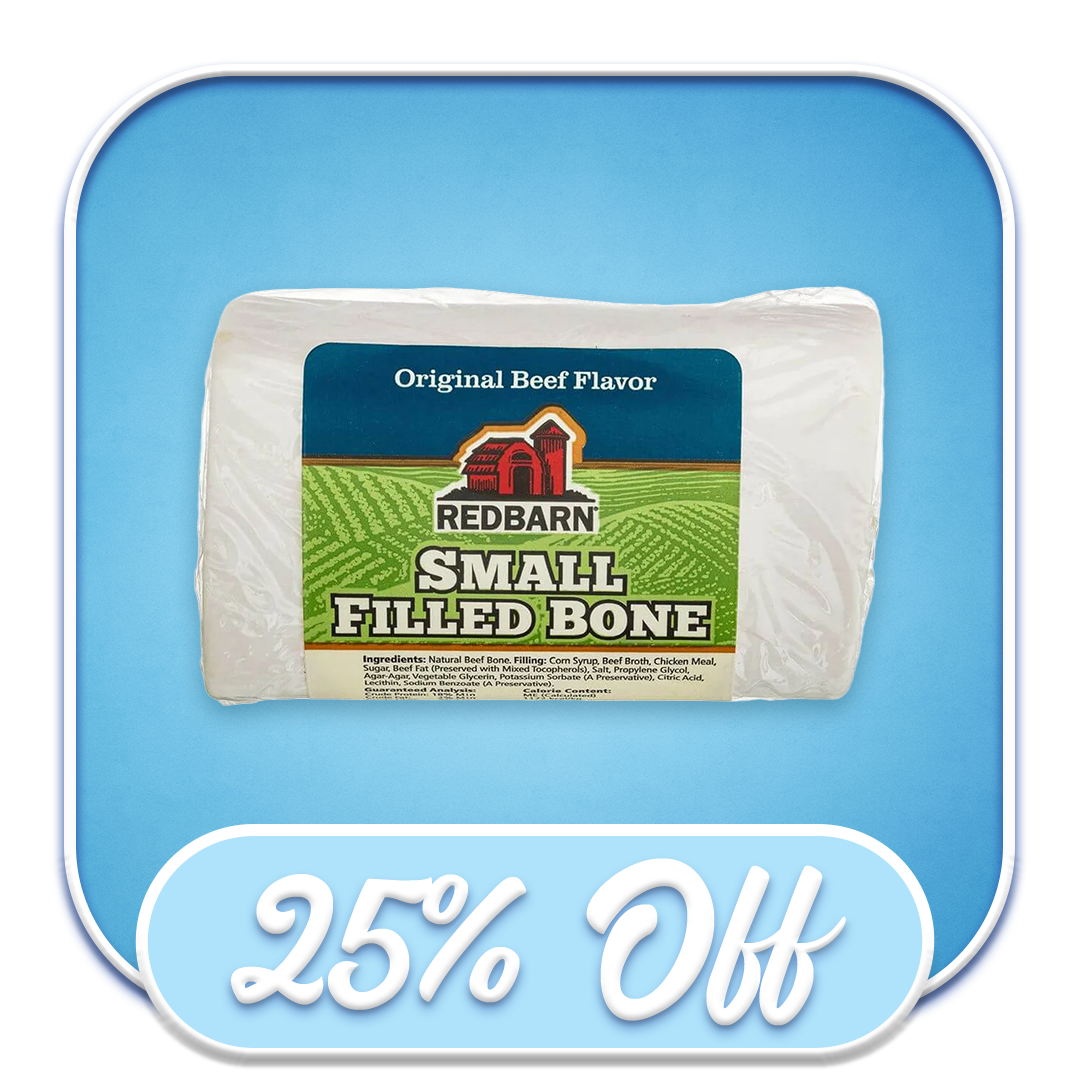 #50021 Redbarn - Original Beef Small Filled Bone