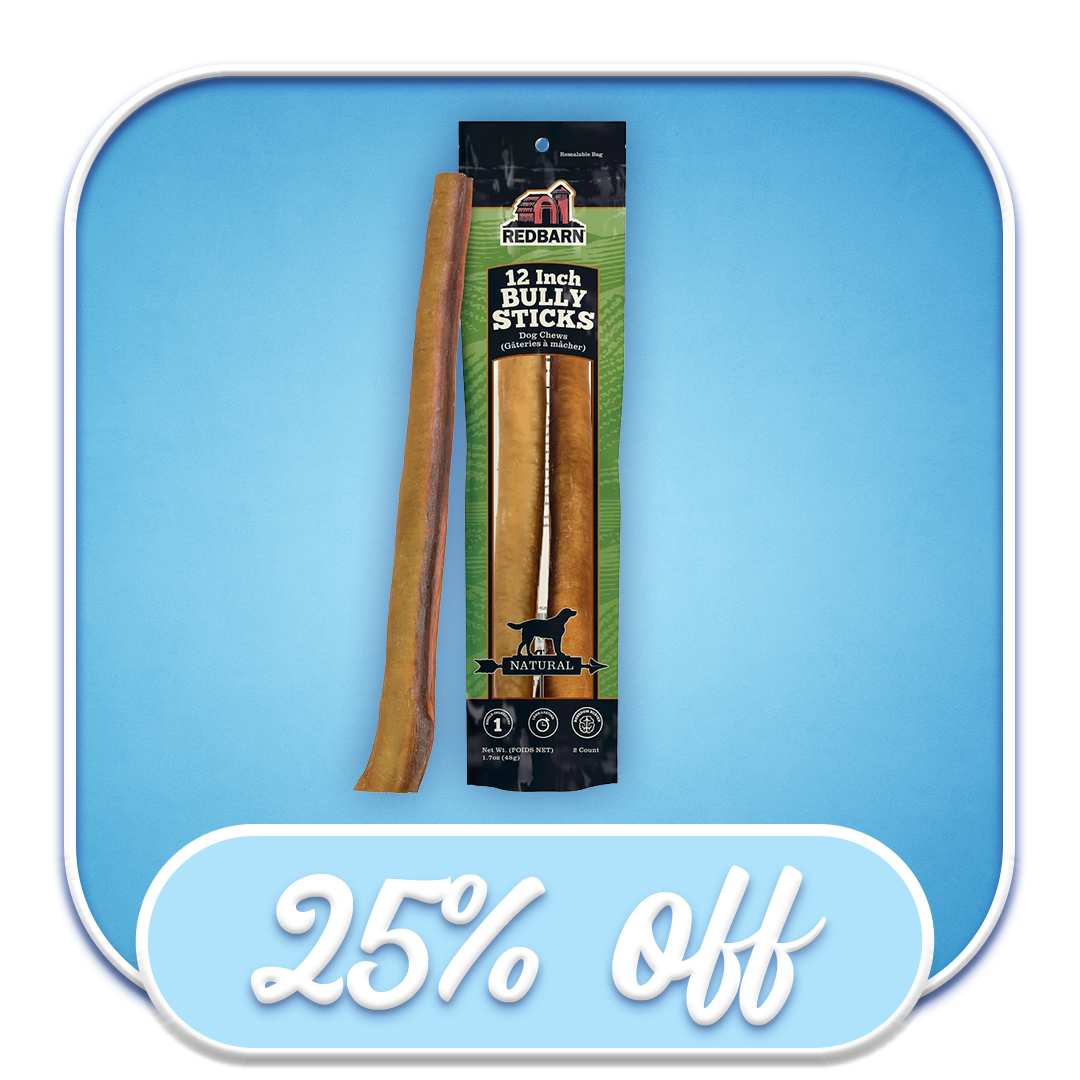 #40485 Redbarn - 712" Bully Sticks 2pk
