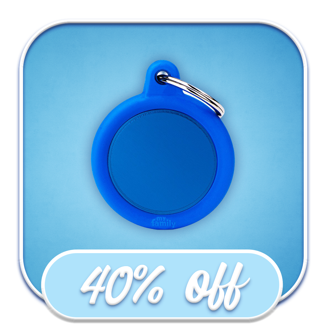 #46287 MyFamily - Hush Blue Circle