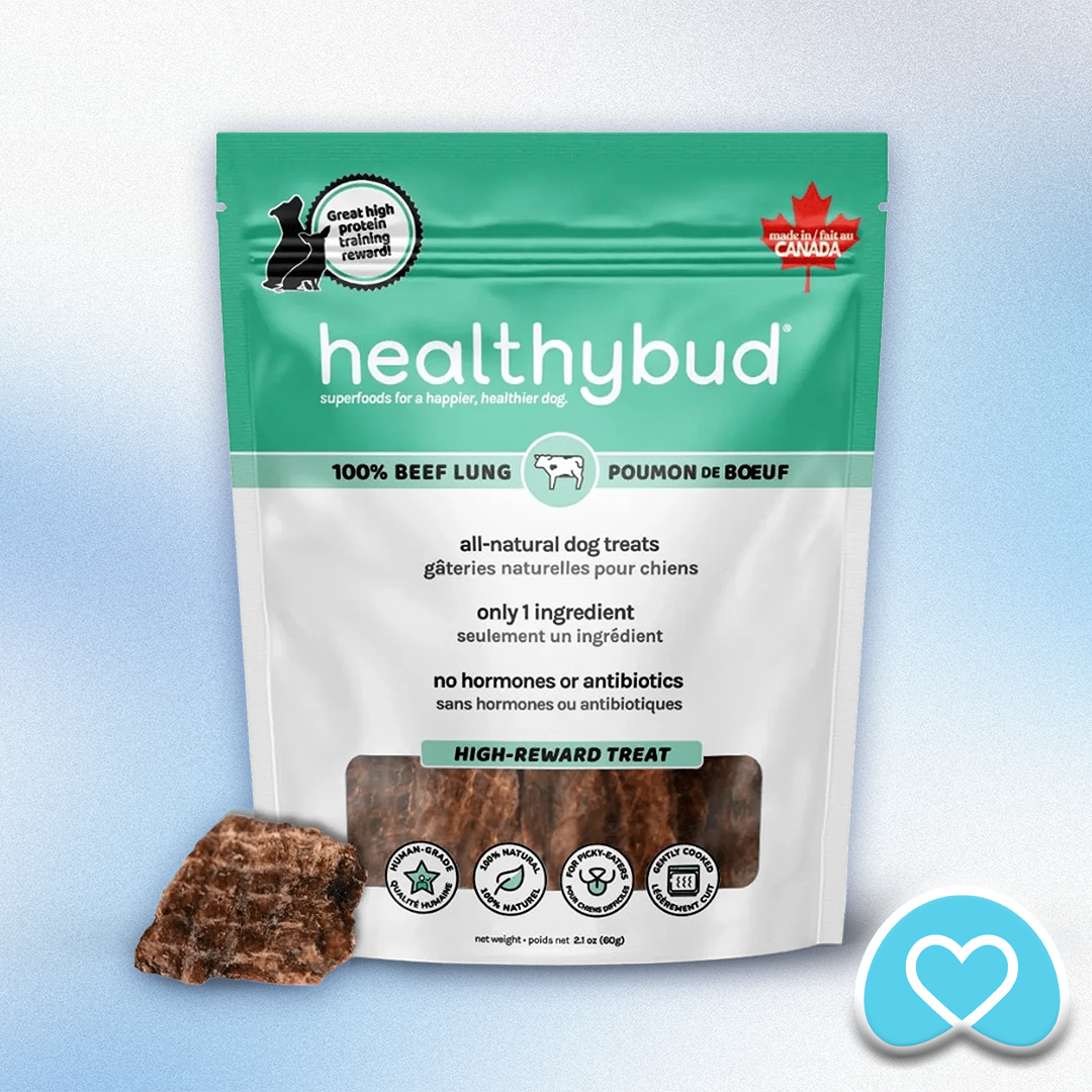 Healthy Bud - Beef Lung Wafers (2.1oz & 5.3oz)