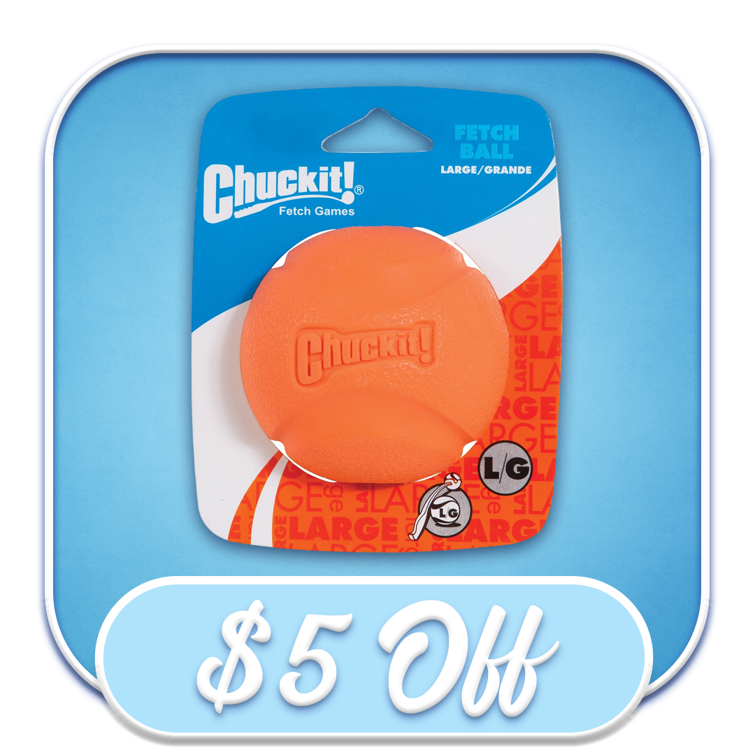 #30882 Chuck It - Fetch Ball Whistler Ball Large