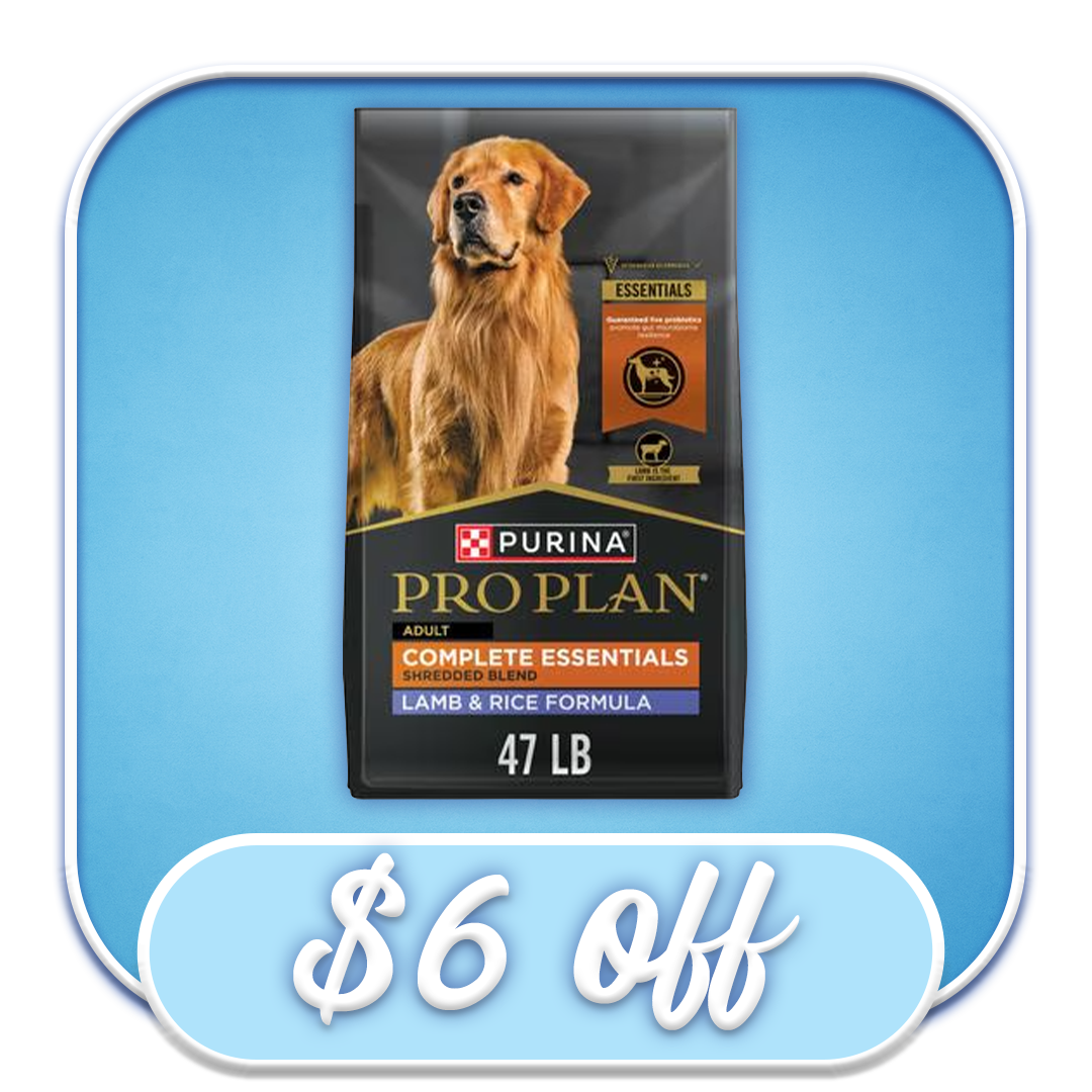 #49519 Purina Pro Plan - Shredded Lamb & Rice Dry Dog Diet 47lb