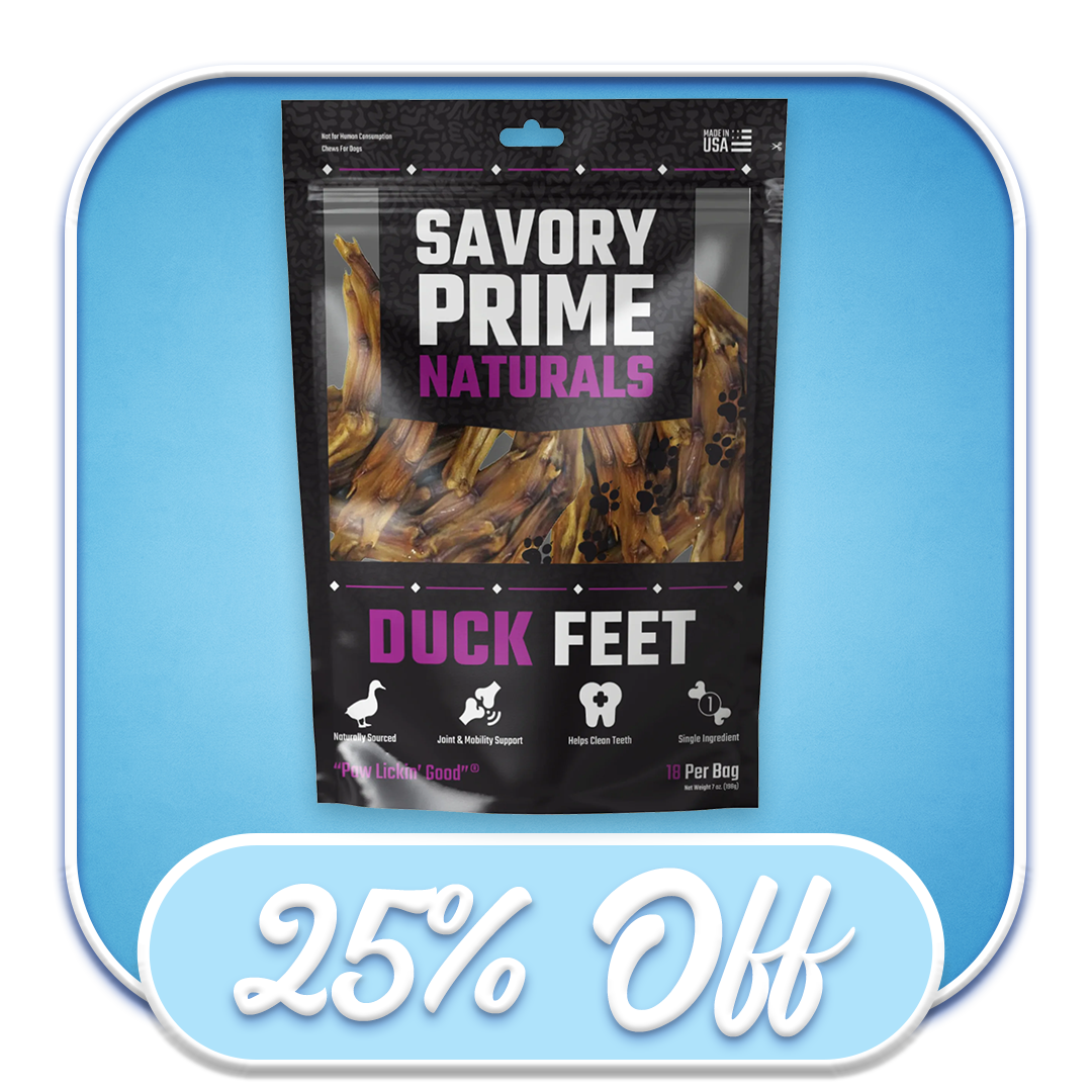 #50352 Savory Prime Naturals - Duck Feet 8oz