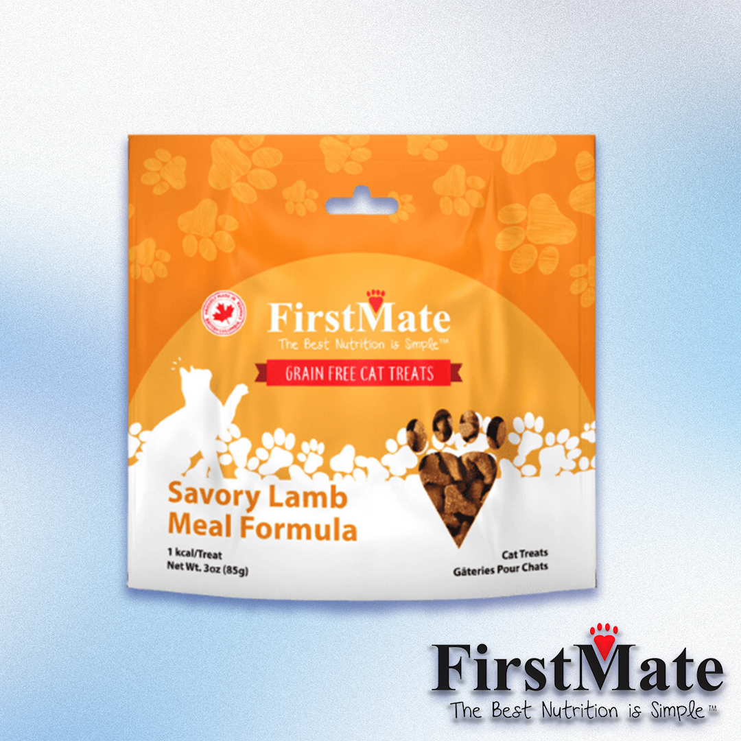 FirstMate - Savory Lamb Formula Grain-Free Cat Treats (3oz)