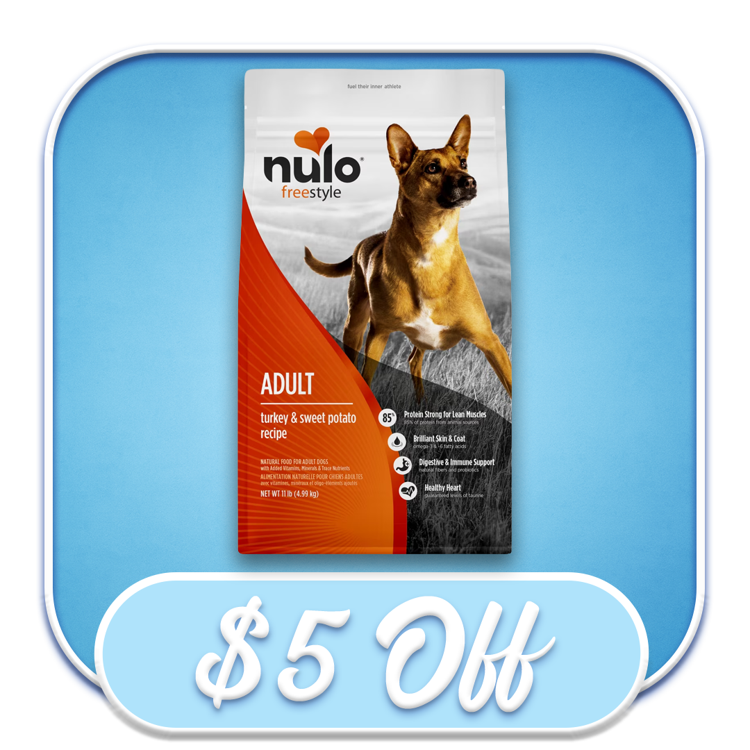 #37822 - Nulo FreeStyle Adult Turkey & Sweet Potato Recipe 11lb Dry Dog Diet