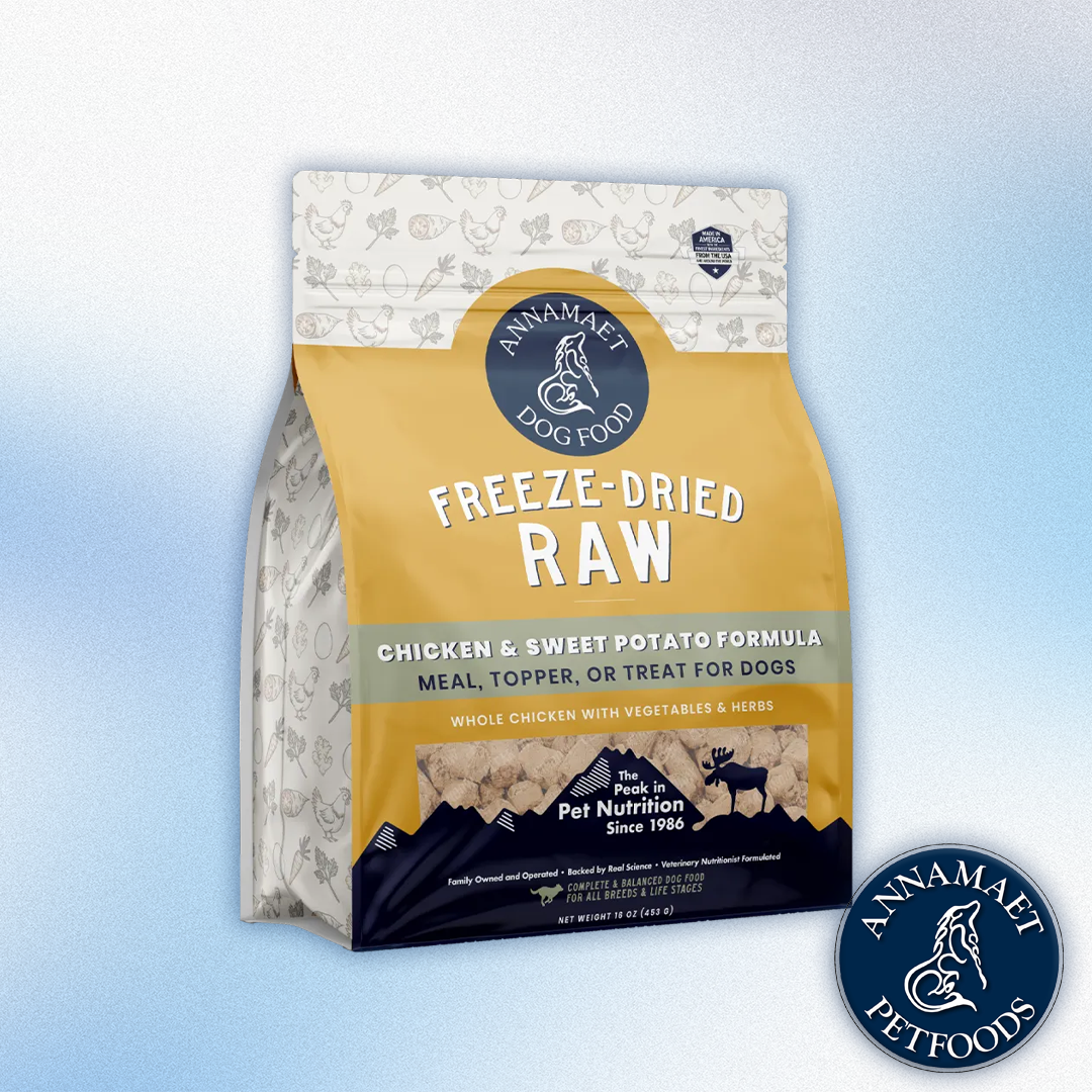 Annamaet - Freeze-Dried Raw Chicken & Sweet Potato Formula (3oz & 16oz)