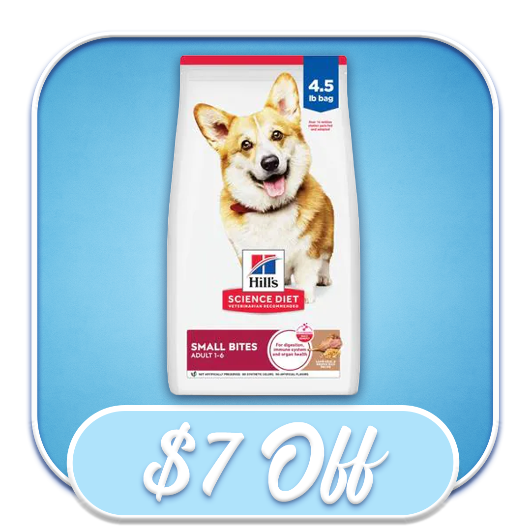 #17406 Hill's Science Diet - Adult 1-6 Lamb & Brown Rice Small Bites 4.5lb Dry Dog Diet