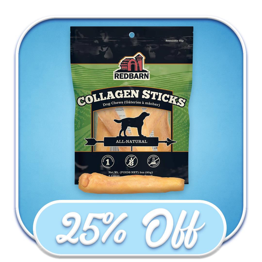 #46848 Redbarn - Collagen Sticks SM 5pk