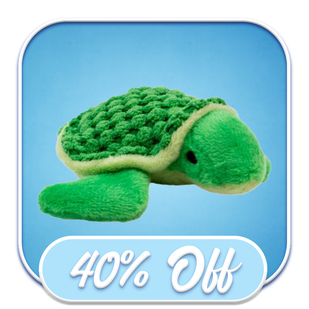 #50947 Tall Tails - 4" Plush Turtle