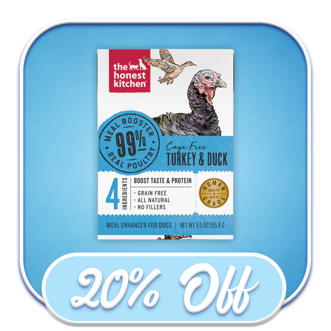 #42205 The Honest Kitchen - Cage-Free Turkey & Duck Meal Booster