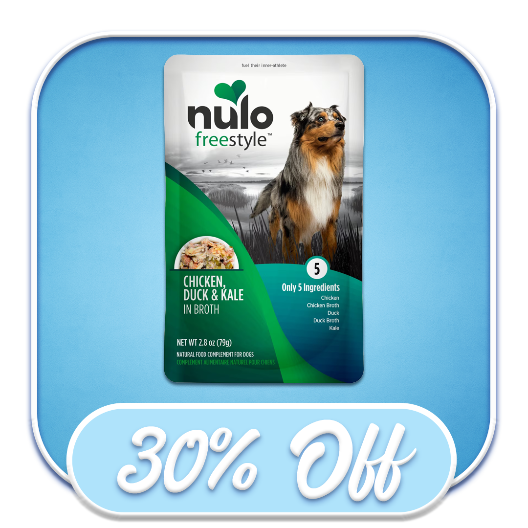 #39898 Nulo - Freestyle Chicken, Duck & Kale in Broth 2.8oz Wet Dog Diet