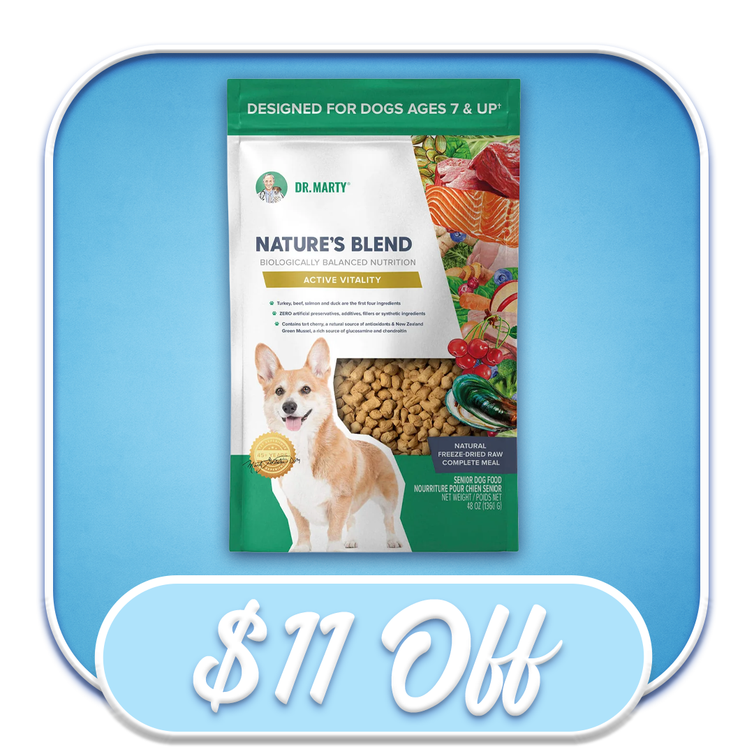 #51140 Dr.Marty - Active Vitality 48oz Freeze-Dried Dog Diet