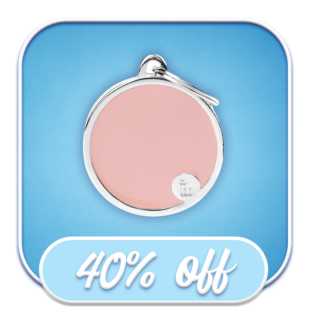#46264 MyFamily - Handmade Medium Circle Pink