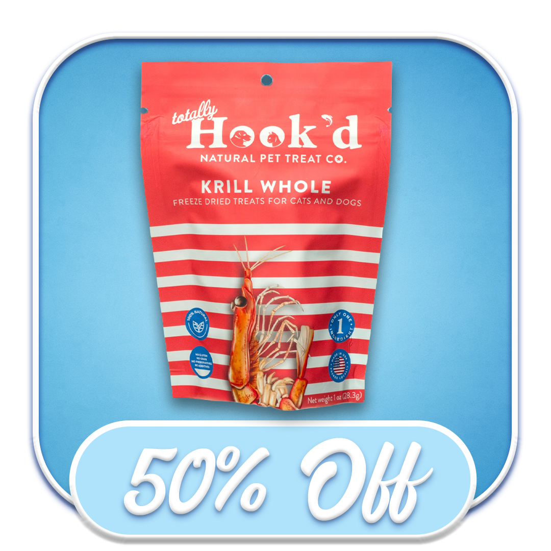 #51919 - Totally Hook'd Freeze-Dried Whole Krill 1oz