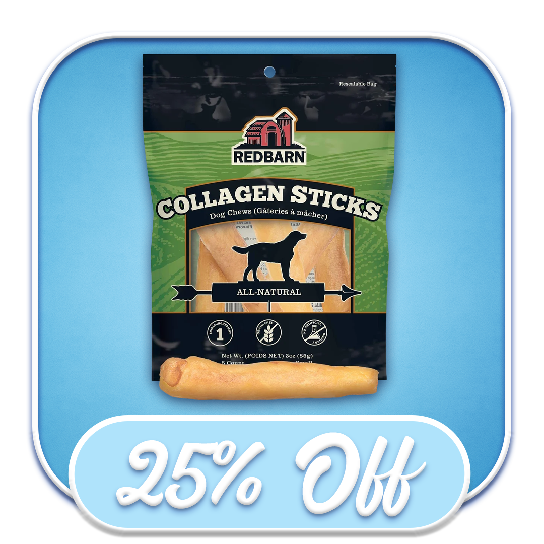 #46868 Redbarn - Small Collagen Sticks 5pk