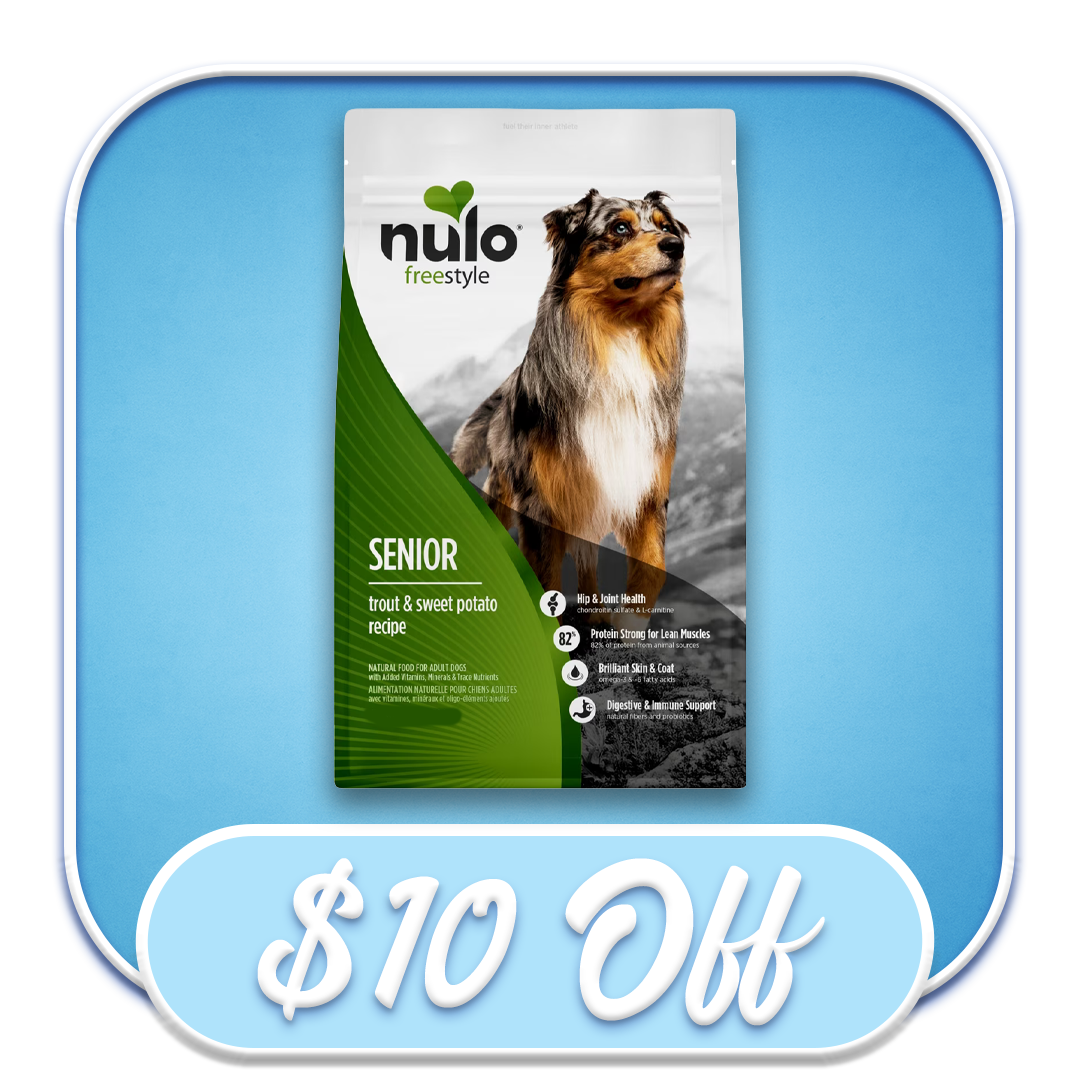 #37829 - Nulo FreeStyle Senior Trout & Sweet Potato Recipe 24lb Dry Dog Diet